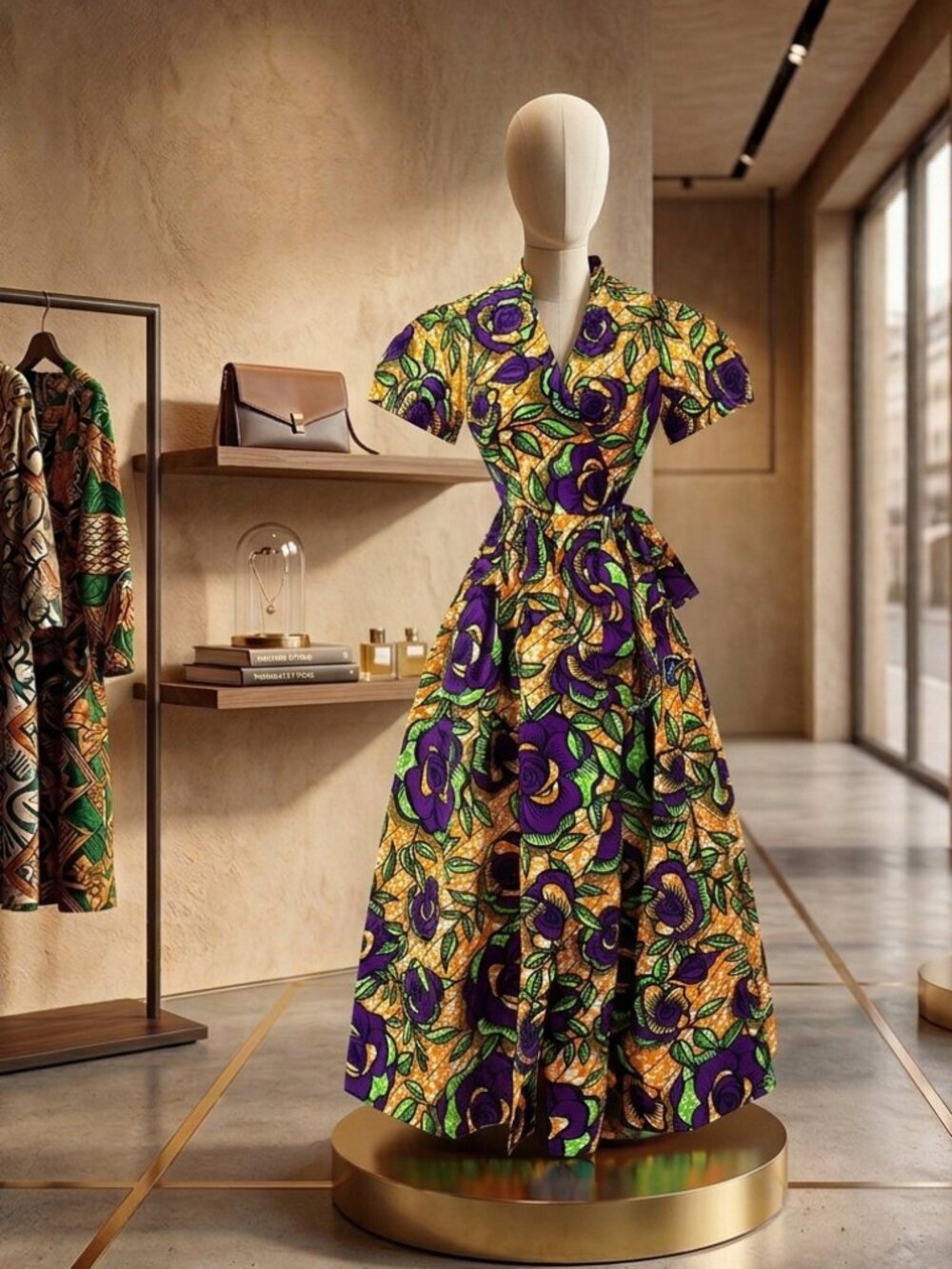 African Print Maxi Dress Dashiki Long Dresses
